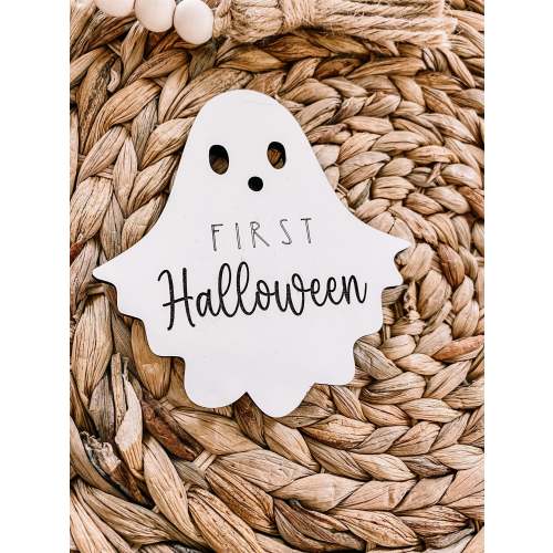 Baby's First Halloween Milestone Sign