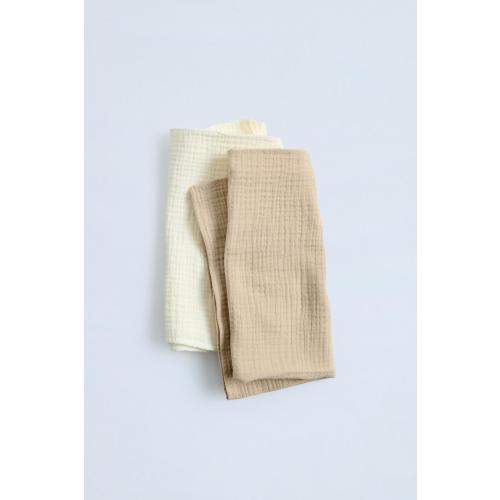 TWO-PACK OF BASIC MUSLIN SWADDLES
