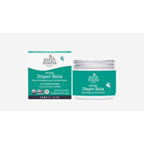 Earth Mama Organic Economy Size Diaper Balm | Diaper Cream for Baby | EWG Verified, Petroleum & Artificial Fragrance-Free with Calendula for Sensitive Skin, 4-Fluid Ounce
