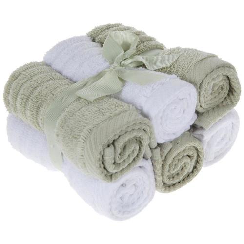 Soft Cotton Wash Cloth Set - 6 Pack