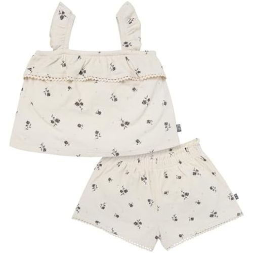 Modern Moments by Gerber Baby Girls 2-piece Jersey Top & Short