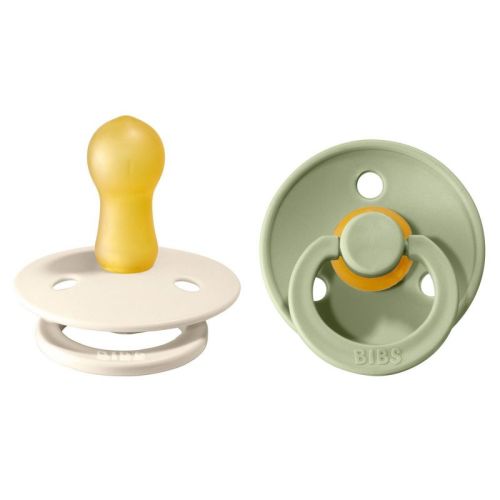 Bibs Colour Latex Pacifier - 6-18 Months - Size 2 - 2pk