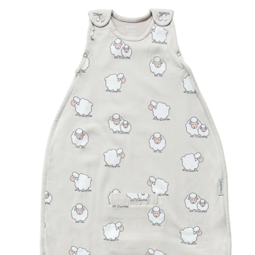 4 Season® Ultimate Baby Sleep Bag, Merino Wool & Organic Cotton, Sheep