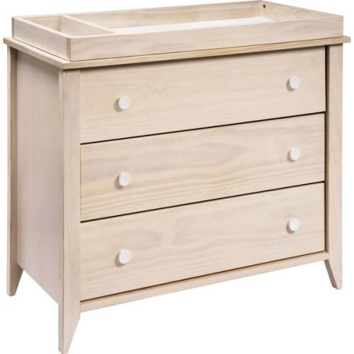 Sprout 3-Drawer Changer Dresser with Removable Changing Tray, Natural - Babyletto | Maisonette