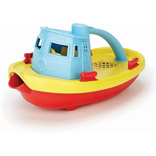 Green Toys, Tugboat , Blue