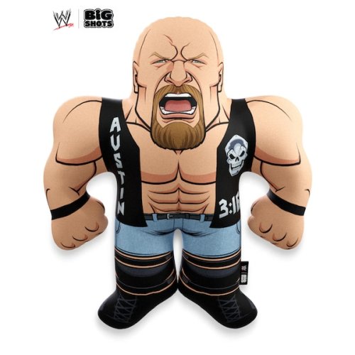 "Stone Cold" Steve Austin WWE Legends Big Shots Pillow