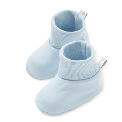 Blue Kissy Basics Booties