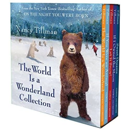 Nancy Tillman's The World Is a Wonderland Collection: (The World is a Wonderland; If You Were an Animal; Let it Snow!; If I Owned the Moon; Sweet Dreams)