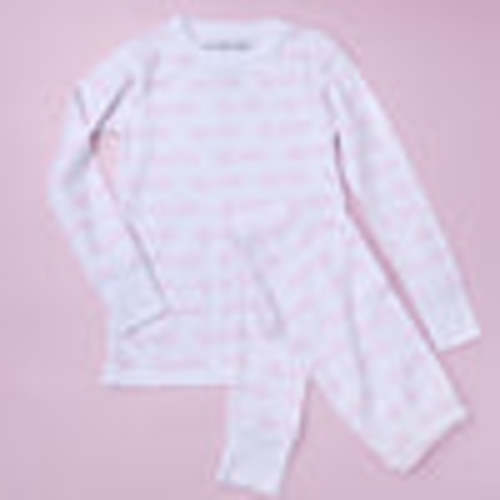 Magnolia Baby Girl Big Sister Print Long Pajamas