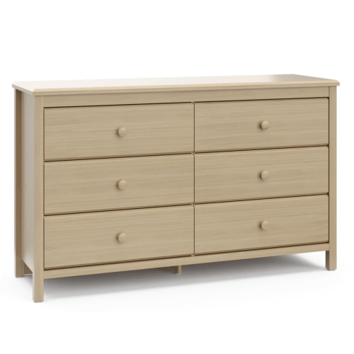Alpine 6 Drawer Dresser