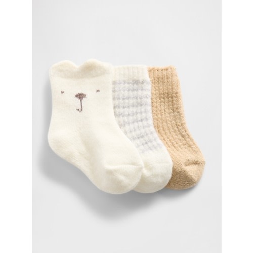 Baby CashSoft Crew Socks (3-Pack) | Gap
