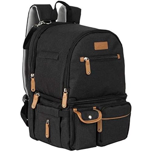 Breast Pump Backpack - Mother Outdoor Working Backpack with 13 Inch Laptop Compartment Fit Most Breast Pumps (Black)