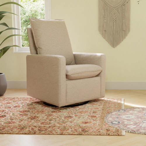 Cali Pillowback Swivel Glider