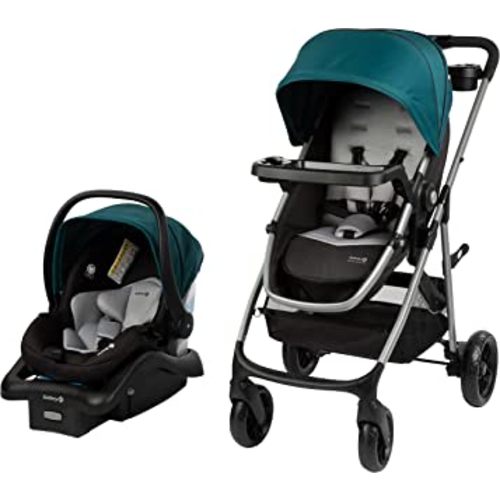 Safety 1st Grow and Go Flex 8-in-1 Travel System, Forest Tide