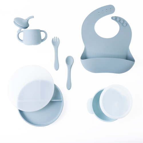 Baby Feeding Set Silicone 6-Piece