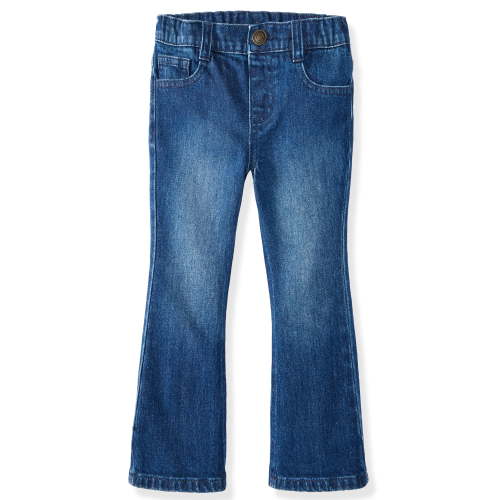 Garanimals Newborn, Baby & Toddler Girls Flare Leg Jeans, Sizes 0-6T