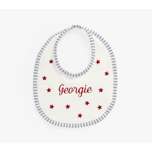Stars and Stripes Bib | Pottery Barn Kids