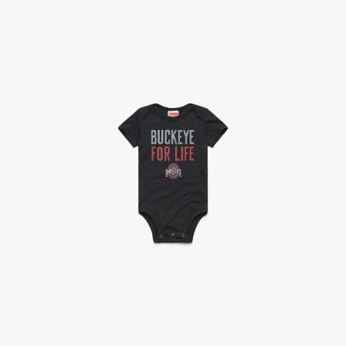 Buckeye For Life Baby One Piece