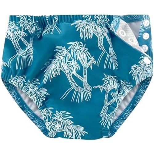 weVSwe Reusable Swim Diaper Baby Newborn UPF 50+ Adjustable Snap for 0-24 Months Infants Washable & Pool-Safe