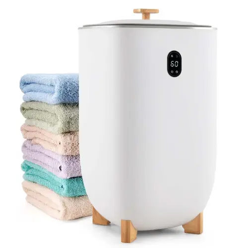 35L Large Towel Warmer Bucket Bathroom Spa Damp Towel Heater Amp Dryer Combo For Oversized Towels Bathrobes Blankets