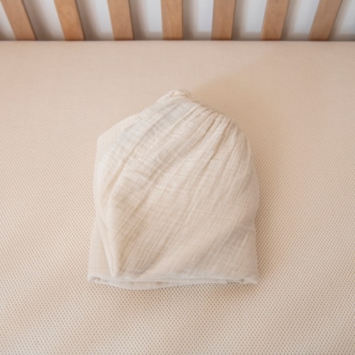 Naturepedic Organic Breathable Muslin Crib Sheet
