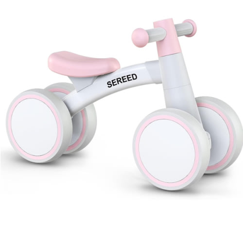 Baby Balance Bike Toys for 1 Year Old Girl in Pink or Pink New