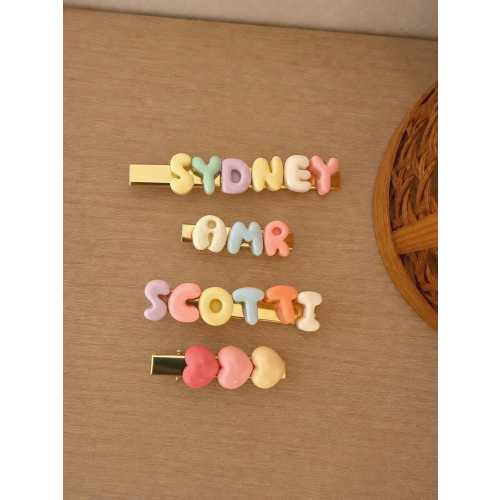 Personalized Name Hair Clip
