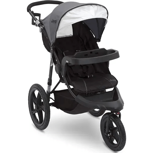 Jeep Classic Jogging Stroller by Delta Chidlren, Grey