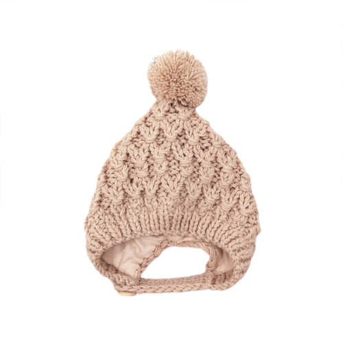 London knit beanie in beige
