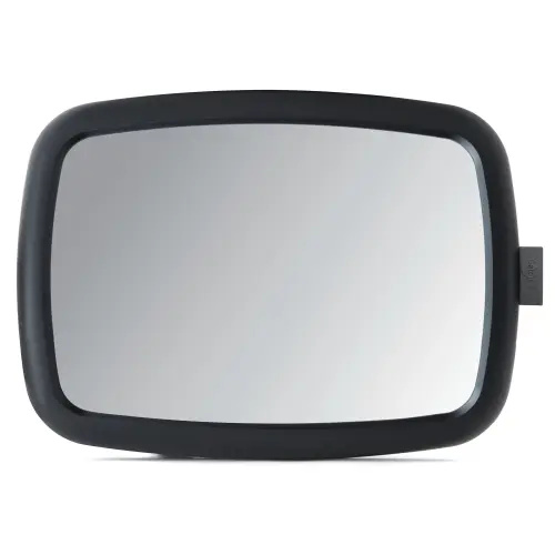 SafeFit® 360° Pivoting Baby and Toddler Adjustable Crash-Tested Car Mirror, Black