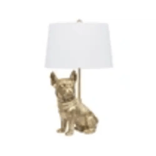 Ashley Furniture Industries In Wadeland French Bulldog Poly Table Lamp