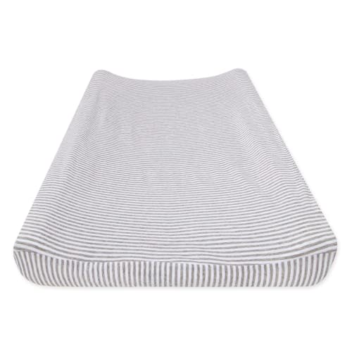 Burt's Bees Baby - Changing Pad Cover, 100% Organic Jersey Cotton Changing Pad Liner for Standard 16 x 32 Inch Changing Mats