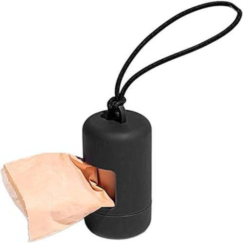 Portable Dog Poop Bag Dispenser Garbage Bag Storage Soft Pet Garbage Bag Dispenser Holder Fit Any Dog Bags for Poop
