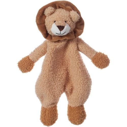 Apricot Lamb Stuffed Animals Security Blanket Yellow Lion Infant Nursery Character Blanket Luxury Snuggler Plush(Yellow Lion, 10 Inches)