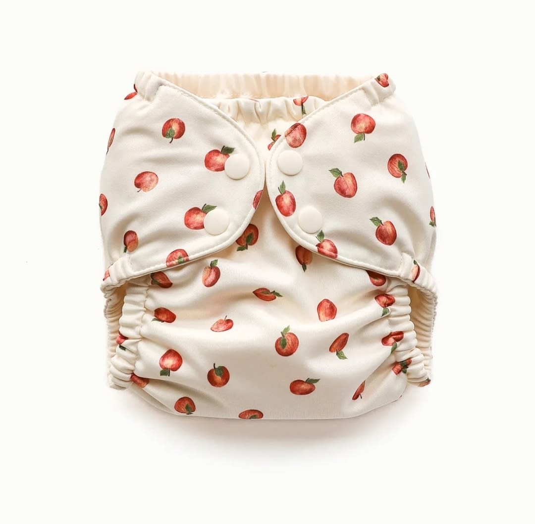 Cloth Diaper Waterproof Covers Apples - Esembly Baby