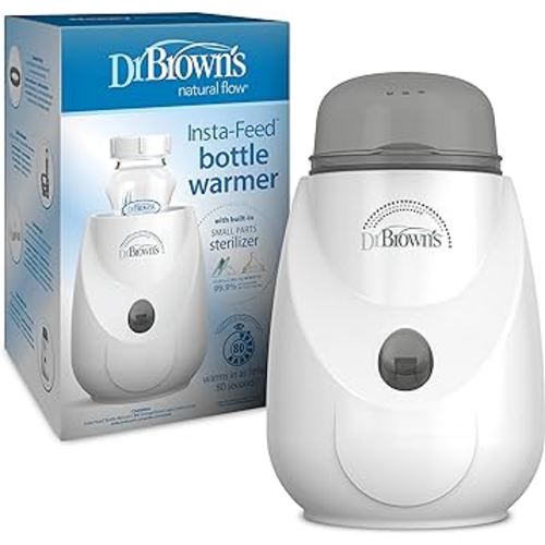 Dr. Brown's Insta-Feed Baby Bottle Warmer and Sterilizer for Baby Bottles and Baby Food Jars