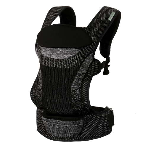 Dreambaby Inspire 3-Position Baby Carrier Newborn to Toddler, 8-33lb Front & Backpack Style Infant Carrier, Knit Fabric, Head Support, Storage Bag