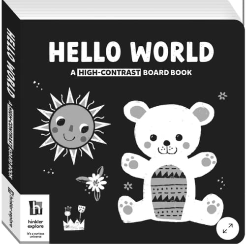 Hello World: A High-Contrast Board Book