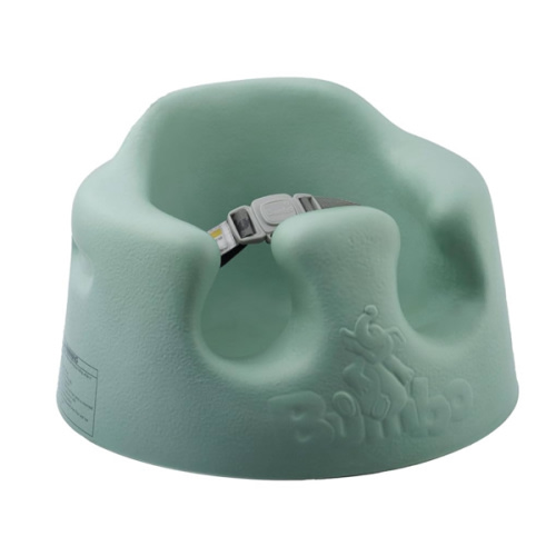 Bumbo Baby Infant Soft Foam Comfortable Support Wide Floor Seat with 3 Point Adjustable Harness for Ages 3 to 12 Months, Hemlock