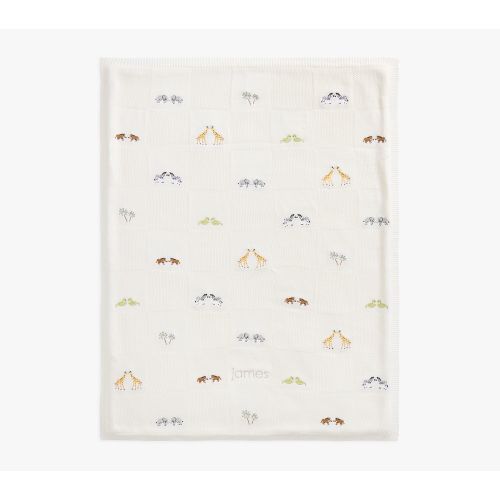 Embroidered Transportation Sherpa Baby Blanket