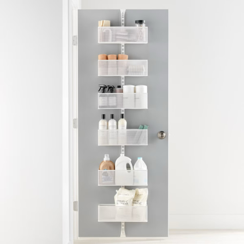 Elfa Utility Large Mesh Over the Door Rack | The Container Store