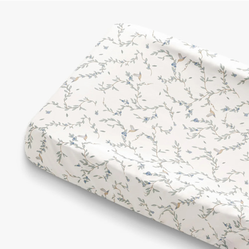 Secret Garden Changing Pad Cover - Ivory
