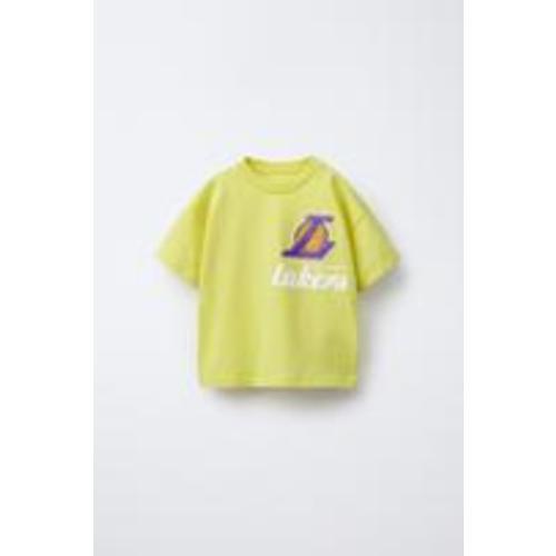 LOS ANGELES LAKERS NBA T-SHIRT - Yellow | ZARA United States