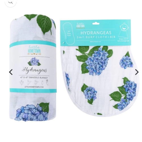 Gift Set: Baby Muslin Swaddle & Burp Cloth | Save 10% – Little Hometown
