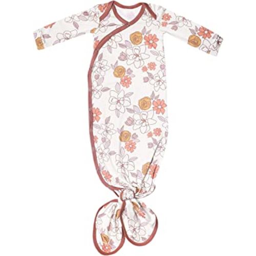 Copper Pearl Newborn Knotted Gown Ferra