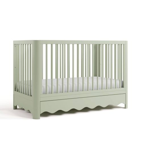 Storkcraft Casablanca Convertible Crib With Drawer - Sage