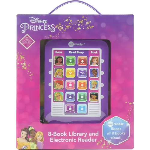 Disney Princess Moana, Cinderella, Rapunzel, and More! - Me Reader and 8-Book Library - PI Kids
