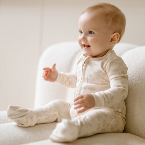 Peyton Zipper Sleeper - Newborn