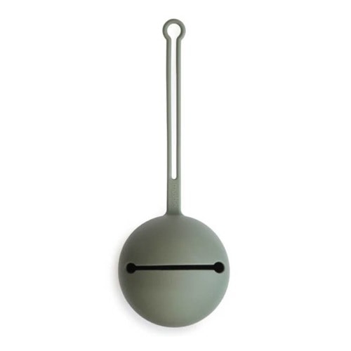 Silicone Pacifier Holder Case - Dried Thyme