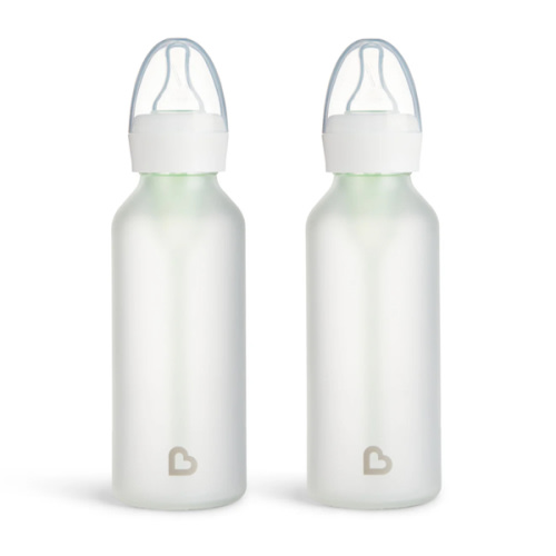 Bond™ Silicone Glass Bottle 4oz or 8oz, 2pk | Munchkin